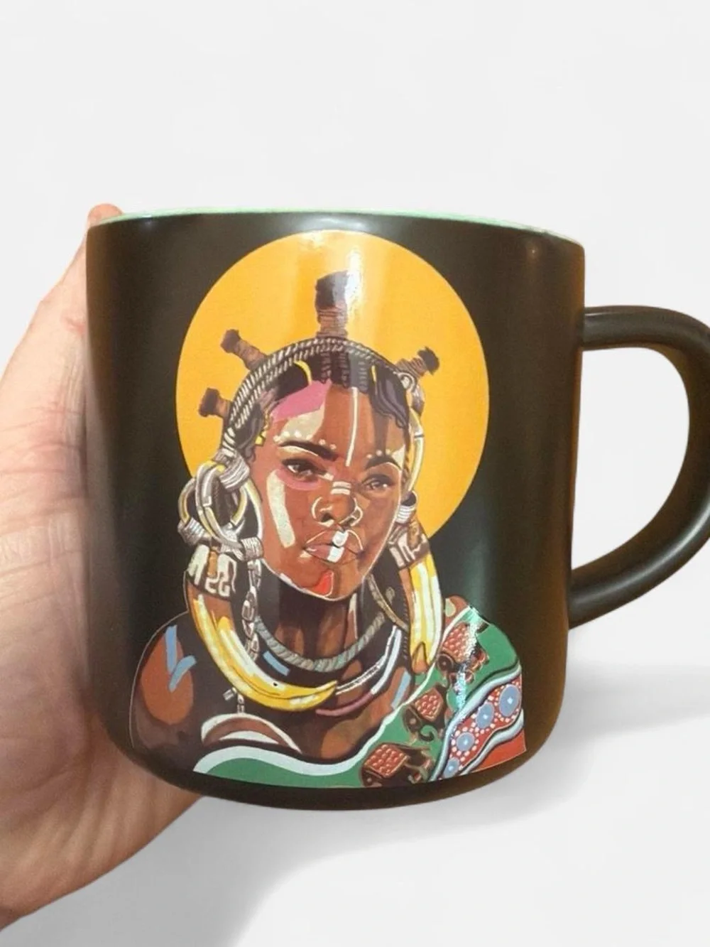 Domonique Brown DomoINK “King is Black” & “Queen is Black” Mug Set